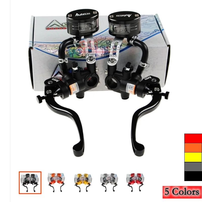 Adelin CNC 7/8" 22mm lever Handlebar Hydraulic clutch Brake Pump Master