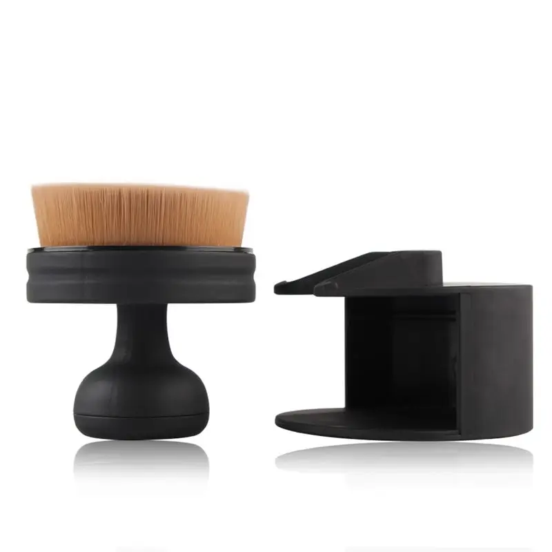 

Stamp Seal Shape Professional Kabuki Makeup Brushes Foundation Cosmetic Makeup Brush Contour Concealer Powder Beauty Tools
