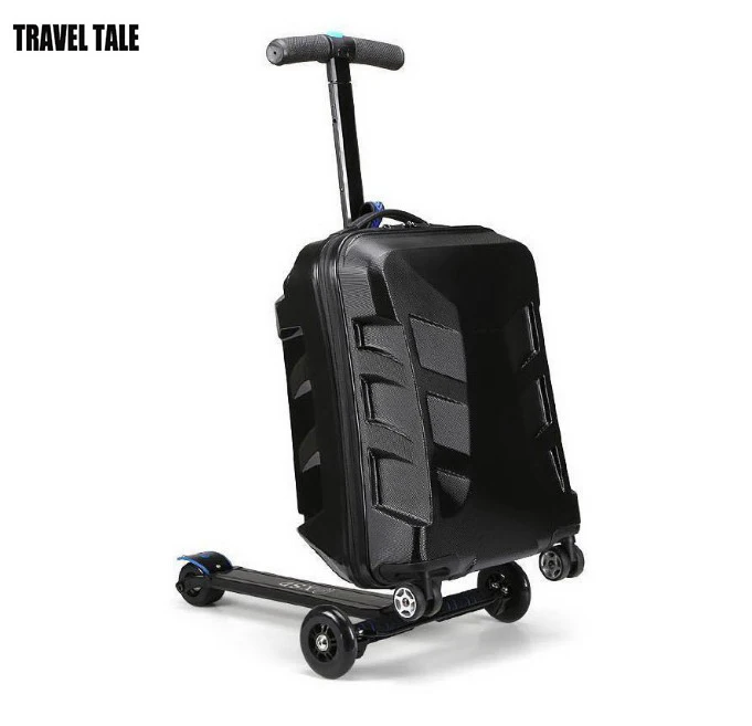 TRAVEL TALE 9 OFF scooter trolley scooter suitcase skateboard luggage