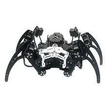 Собранный 20DOF алюминиевый Hexapod Роботизированный Паук шесть ног робот с когтями и LD-1501 сервоприводы и контроллер для Arduino Diy