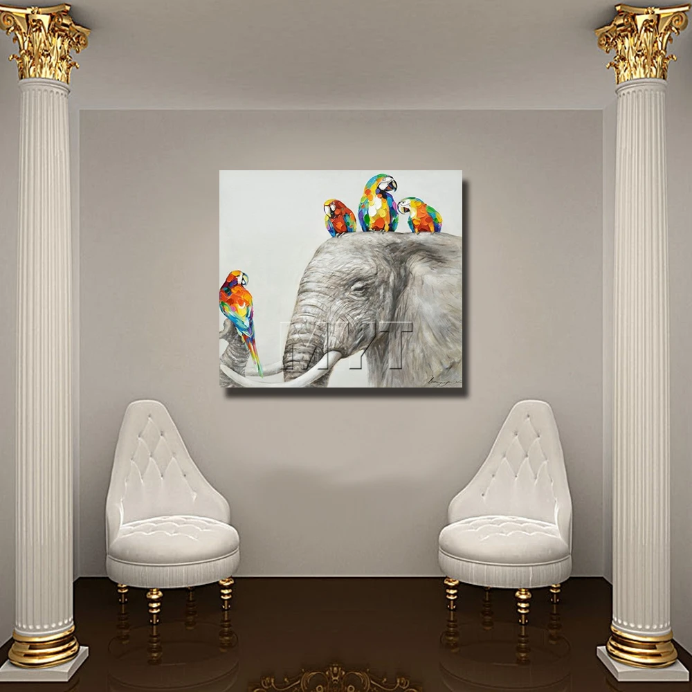 Aliexpress.com : buy dropship art the birds on the elephant head ...