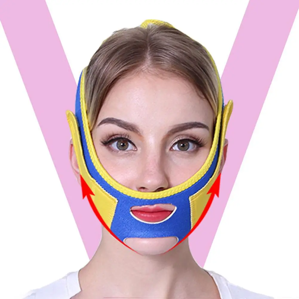 

Face Slimming Thin Mask Bandage Face Lift Up Belt Sleeping Face-Lift Mask Massage Slimming Face Shaper Tools