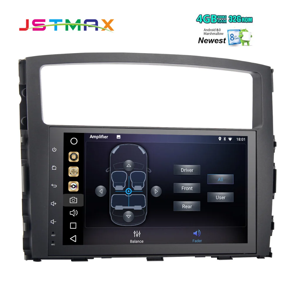 Android 8 0 Octa Core 9 "2 din автомобильный радиоприемник gps мультмедиа для Mitsubishi Pajero V97 V93