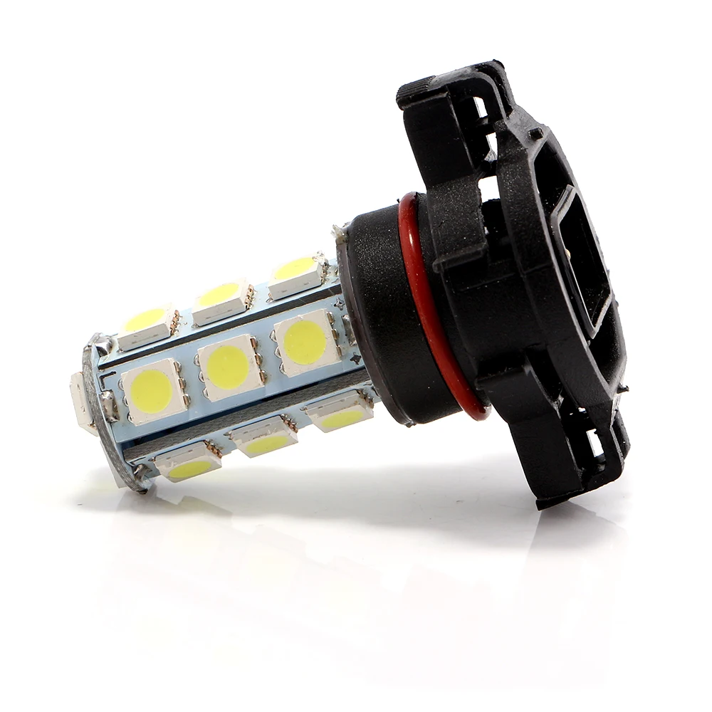 YM E-ярко-1 шт. PSX24W 5050 18 SMD светодиодный фары автомобиля Противотуманные огни лампы Авто Противотуманные фары белый стайлинга автомобилей 12V