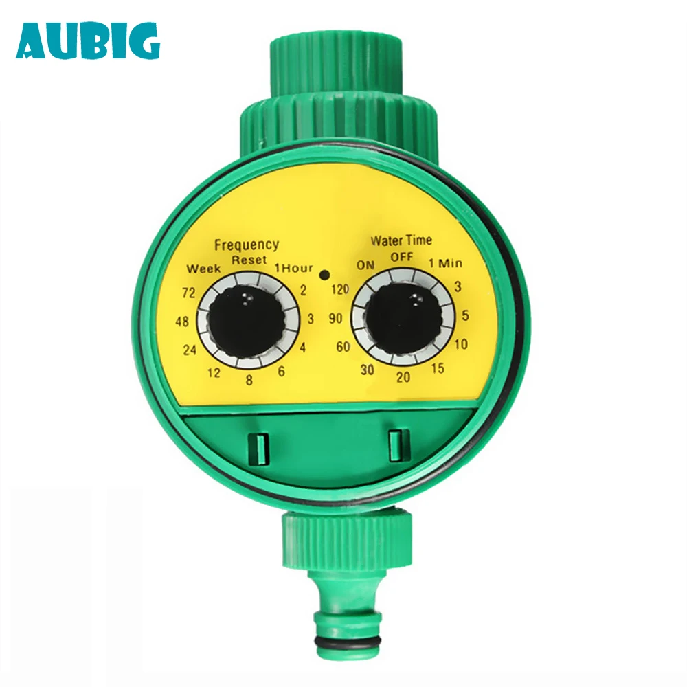 AIEOE Automatic Electronic Water Timer Garden Solenoid Valve Irrigation