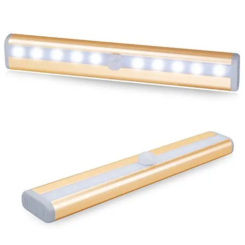 

Lightinbox Motion Sensor Light, Super Bright 10 LED Light Movement Activated W Magnetic Attach or Stick Anywhere