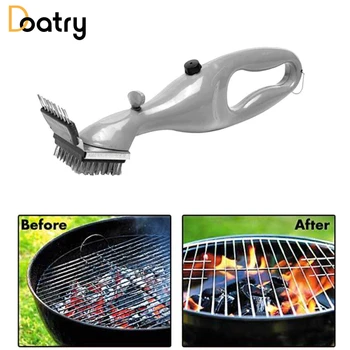 

Doatry Barbecue Stainless Steel BBQ Cleaning Brush Churrasco Outdoor Grill Cleaner With Power BBQ Accessories Cooking Tools