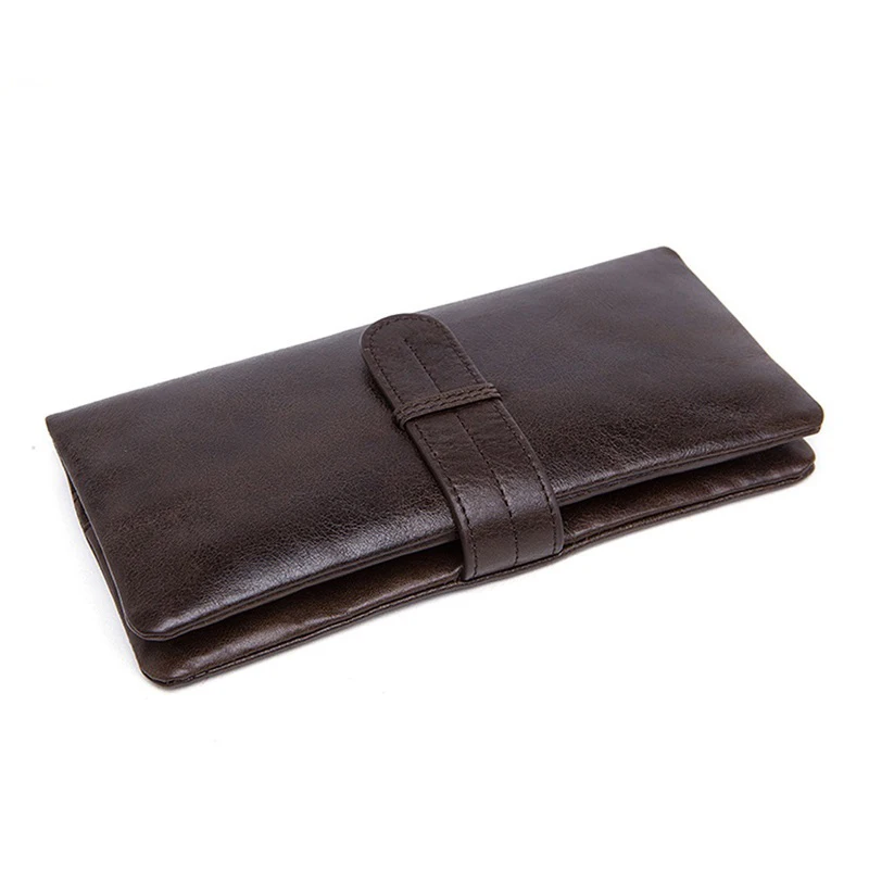 

Wholesale Wallet Femal Wallet 100% Top Genuine Cowhide Leather Wallet Luxury Coin Purse Vintage Designer Male Carteira Wallets