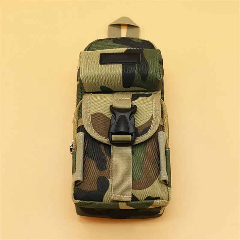 Камуфляжная школьная сумка, чехол-карандаш Kawaii, канцелярские принадлежности для мальчиков, Военный стиль, высокая емкость, прочная ткань Оксфорд, коробка для ручек - Цвет: City Camouflage