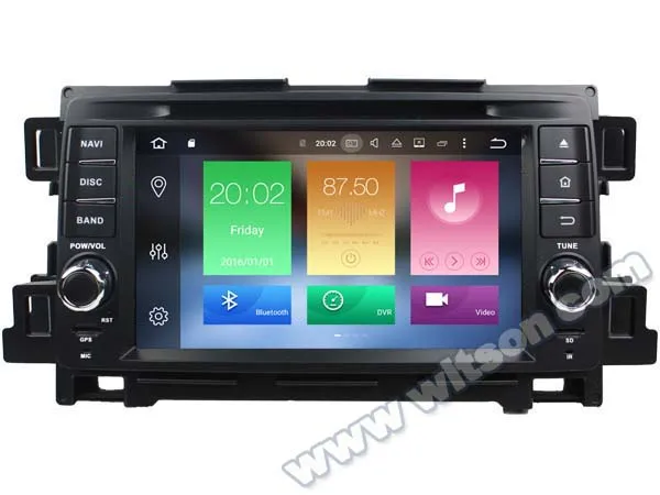 Perfect 7" Android 8.0 OS Car DVD Multimedia Navigation GPS Radio for Mazda CX-5 (KE) 2012-2018 with External OBD2 Adapter Support 4