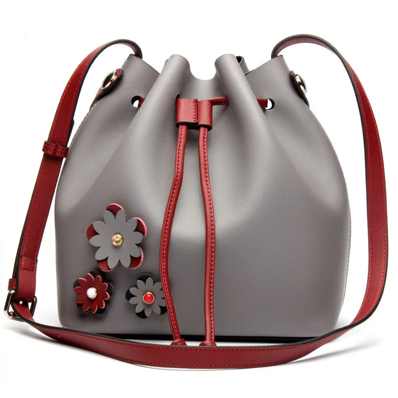 Women Leather Handbag Fashion Designer Female Messenger Shoulder Bag Ladies Flower Crossbody Bags Party Purse Sac A Main SS7368 (5)