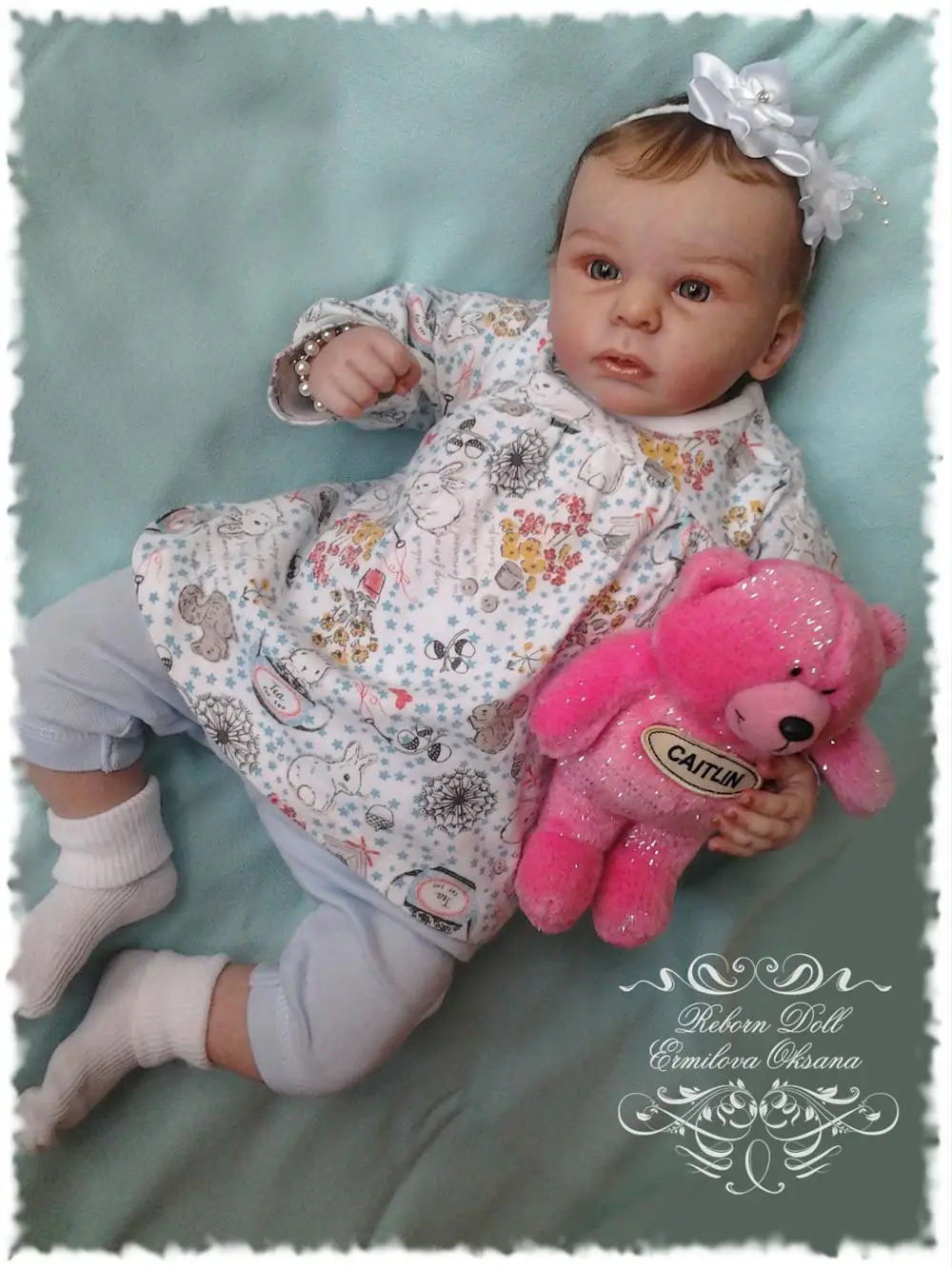 

20inch Doll Kit DIY Blank Kit Soft Vinyl Reborn Doll Kit Body Parts Reborn Doll Kits With Cloth Body Lifelike Newborn Baby Mold