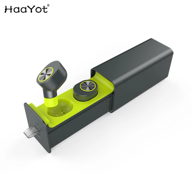 HAAYOT настоящий беспроводной наушник TWS Bluetooth для телефона мини головная гарнитура