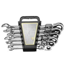 6 pçs/pçs/set engrenagens conjunto chave de extremidade aberta chaves atividades ferramentas reparo catraca para bicicleta chave torque combinação chave chave allen chaves