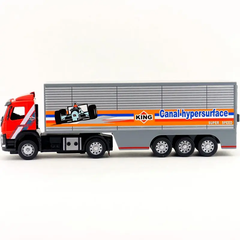 1:50 весы Volvo игрушка контейнерный грузовик машины литья под давлением модель
