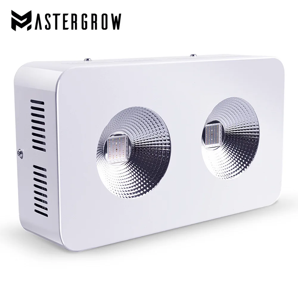 MasterGrow, 300 w/600 w/1200 w/1800 w/2700 Вт полный спектр COB светодиодный Grow светильник 410-730nm с большой объектив для внутреннего все растения