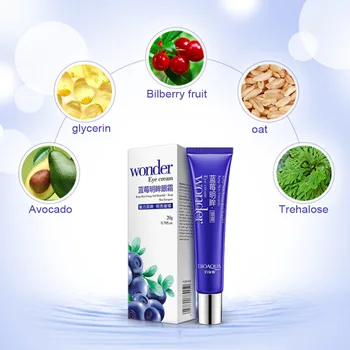 

Blueberry Eye Cream Anti-Wrinkle removal Fine lines Dark Circle Eye Gel Anti-Aging Moisturizing Eyes Lifting Cream TSLM2