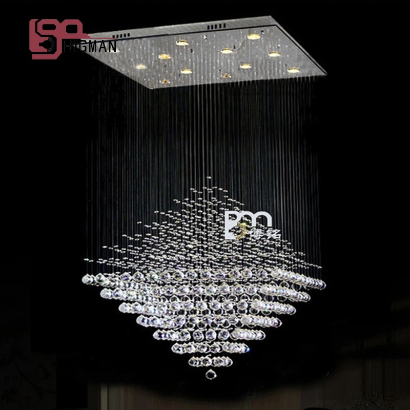 

hot sales new design LED crystal light chandelier living room lamps lustres modern home lighting