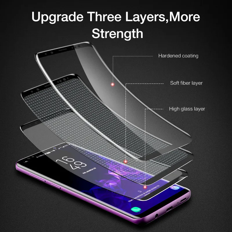 Полное покрытие мягкая TEP Nano пленка для samsung Galaxy S9 Plus Защита экрана для samsung S6 S7 S 6 7 8 9 Edge Plus пленка не стекло