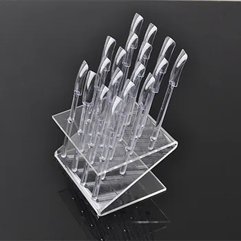 

Manicure Practice Tool, Different Colored Manicure Display Shelf/Display Board