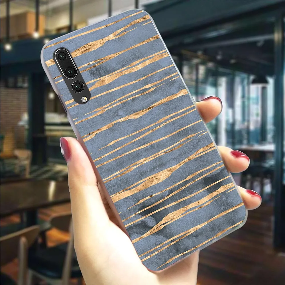 

Hard Cover for Huawei P10 Pure Marble Case for Mate 20 Pro Case 10 P8 P20 P9 Lite Mini P Smart Back Skin Hybrid