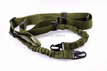 

Outdoor Hunting Military Tactical 2-Point System Multi-function Rifle Gun Sling Army green free shiping