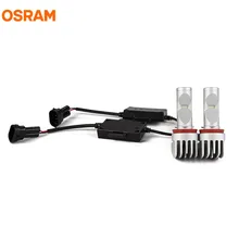 OSRAM 65219CW LED Противотуманные огни H8 H11 H16 12 В 10 Вт 6000 К холодный белый голубой лед ledriving комплект Пособия по немецкому языку качество более Яркий долгую жизнь