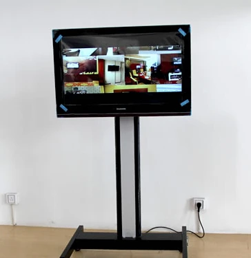 lcd tv motorized for swivel tv lift can be lift 600mm with free
