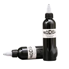 2 шт. профессиональная черная Татуировка перманентные чернила макияж, пигмент, профессиональное коричневое 4 унции 120 мл/бутылка татуировки профессиональные принадлежности макияжная подводка для глаз