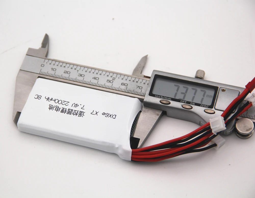 Литий полимерный аккумулятор Limskey 2S 7 4 в 2200 мАч 8C Lipo для передатчика Radiolink RC3S RC4GS RC6GS