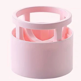 Dreamemo хорошее качество ABS Материал держатель спонжа для макияжа Косметическая пуховка сушилка - Цвет: light pink