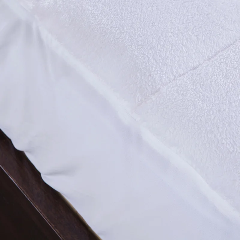 Puredown Luxury Combed Cotton Mattress Cover Polyester Nonwovens Puredown Luxury Combed Cotton Mattress Cover Polyester Nonwovens Protector Sheet Home Living Bedding Grid Pad In Covers
