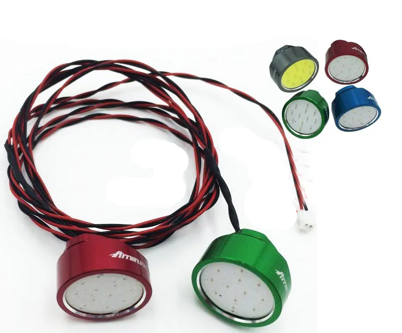 

1PC LED Night Lights 3W Super Bright Spotlight LED Headlamp Fit For 20/25mm Carbon Tube Pipe RC FPV Quadcopter UAV Plant Parts