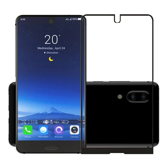 2.5D 9H высококачественное закаленное стекло для Sharp Aquos S2 полное покрытие Защитная