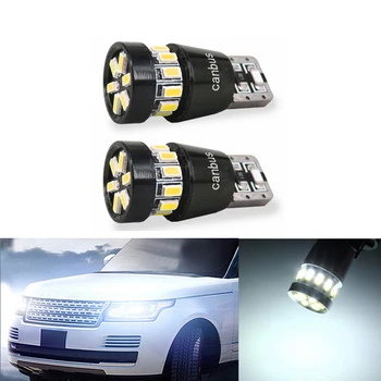 

2x Canbus T10 W5W 168 194 LED Wedge Light No Error For Land Rover v8 discovery 4 2 3 x8 freelander 2 defender A8 a9