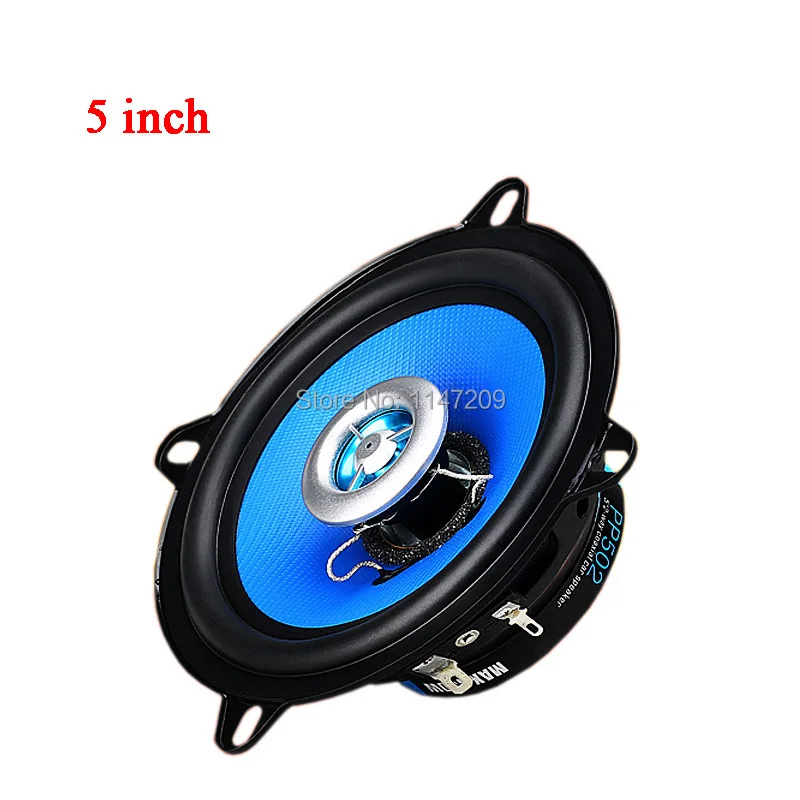1 Pair 5 inch Coaxial Car Speaker Car Audio Music Speakers High Power