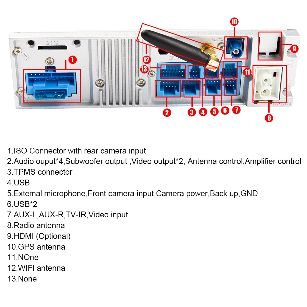 Excellent Eunavi 1 Din Car Multimedia Player Car Radio GPS Android 7.1.1 2 Din OBD2 Bluetooth For BMW/E46/M3/MG/ZT/Rover 75 5