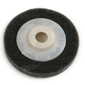 

100mm Nylon Fiber Polishing Wheel Buffing Pad Grinding Abrasive Disc 240 Grit 9P