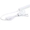 Enchufe de la UE nos macho de 1,8 m T8 tubo 3 pin cables de conexión conector de Cable con interruptor para T5 T8 integrado tubos Led lámparas de iluminación ► Foto 1/6