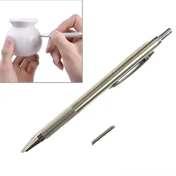 

1pcs Pocket Portable Custom Diamond Engraving Pen Tool Tungsten Carbide Tip Glass Metal Ceramic Wood Engraver And Scribe Tool