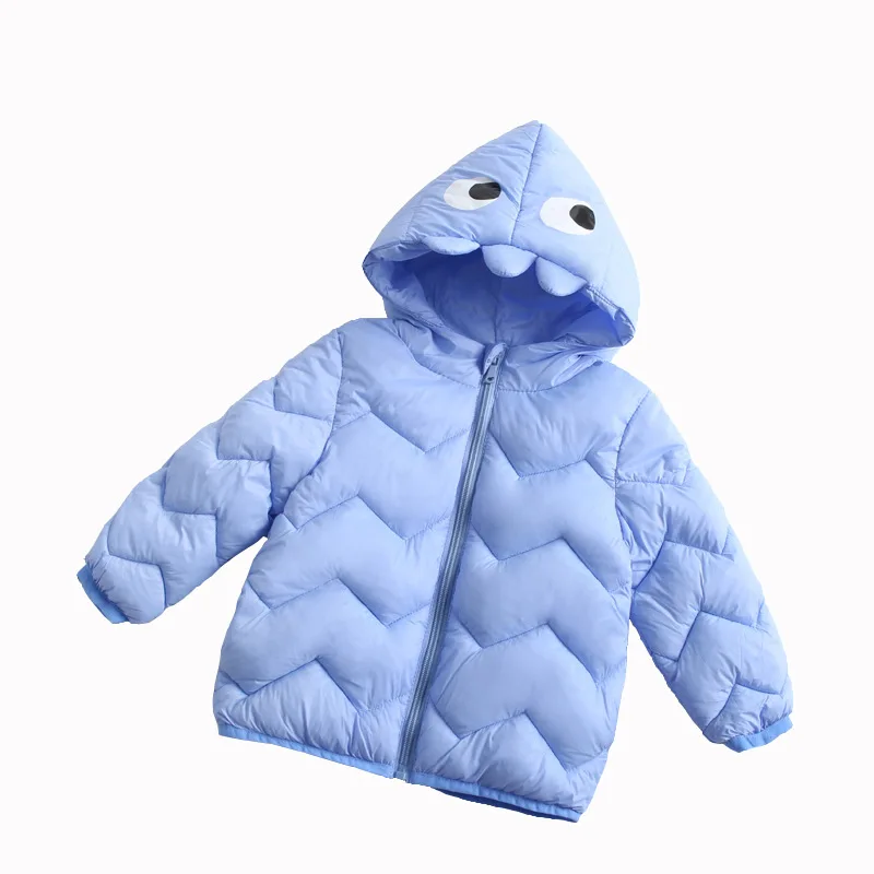 

Kids Parkas Children down cotton tops Warmed for 2018 autumn winter coat Cartoon boys and girls Polyester filler parkas