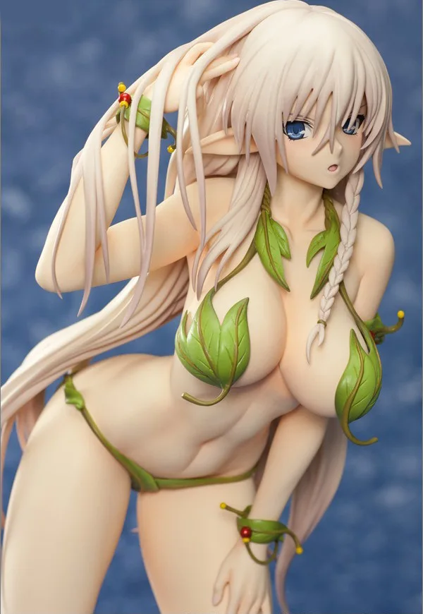 Аниме игра Королевский клинок Аллейн костюм с листьями Версия Сексуальная девушки ПВХ фигурка модель игрушки