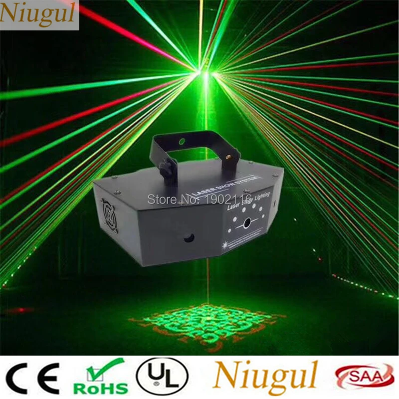 

RGB Full Color 3 Lens With Various Patterns Beam Optical Network Laser Light/Party KTV Bar Projector DMX512 Scan Stage Lighting