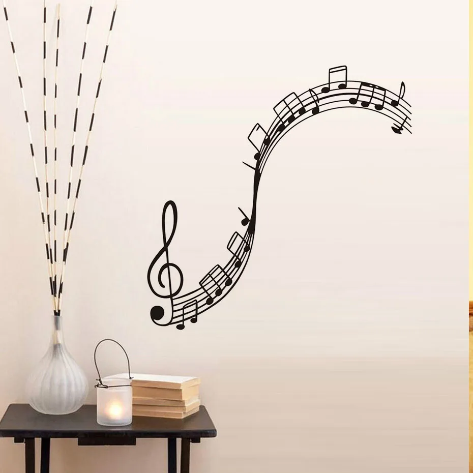 Us 8 54 35 Off Musical Notation Vinyl Wall Stickers Decals Children Music Note Wallpaper Mural S Boys Kids Home Bedroom Nursery Decor In Us 8 54 35 Off Musical Notation Vinyl Wall Stickers Decals Children Music Note Wallpaper Mural S Boys Kids Home Bedroom Nursery Decor In