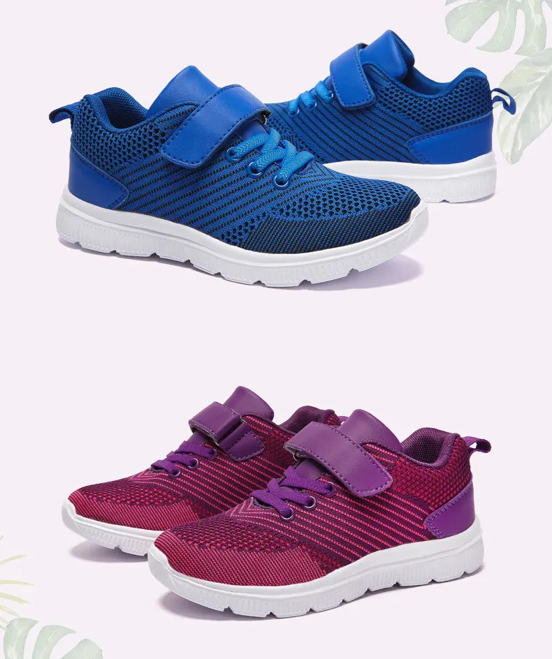 Spring Autumn Campus Sports Children Shoes Boys Casual Sneaker Fashion School Kids Running Shoes for Girls Anti-Slippery Outdoor
