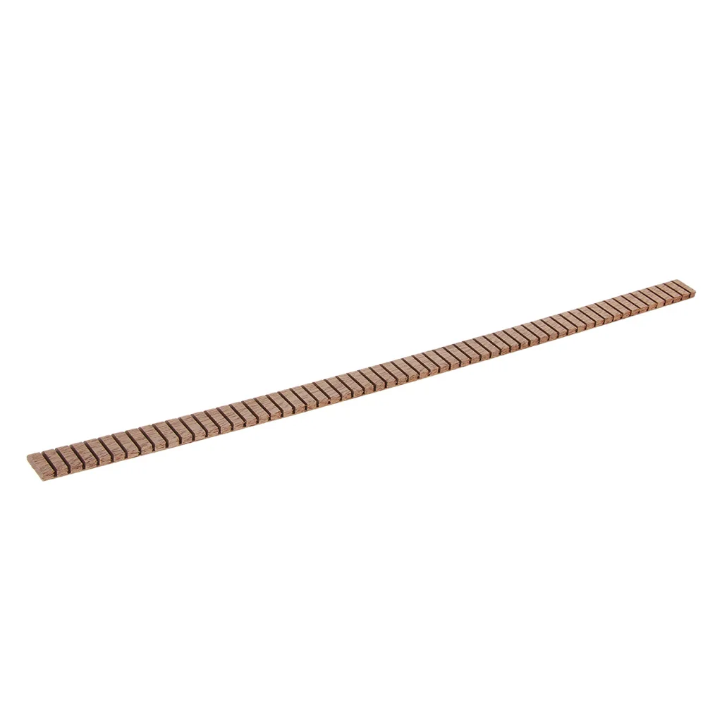 Tooyful Pack of 8 Sapele Softer Arc Guitar Edge Inlay Strips Connect Sideplate Backboard Musical Instrument Parts