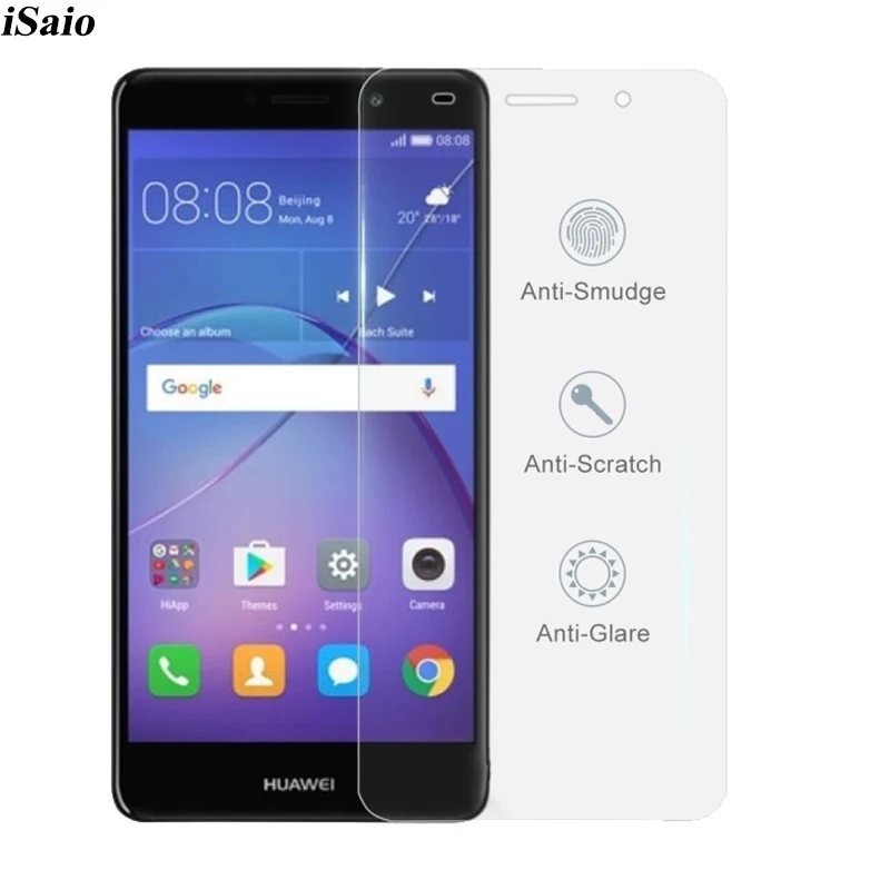Закаленное стекло для Huawei Y3 2017 защитная пленка экрана 5 0 1 |Защитные стёкла и