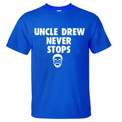 Дядя Дрю футболка S Кавальерс Баскетбол костюм футболка с короткими рукавами дядя Дрю