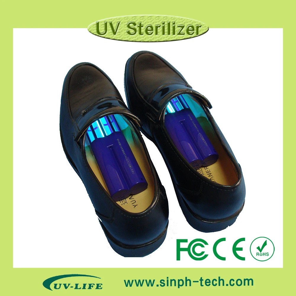 Уход за здоровьем стерилизующая бактериостатическая палочка для обуви от UV-C ультрафиолетовый светильник УФ-дезинфицирующее средством для обуви УФ-дезодорант для обуви