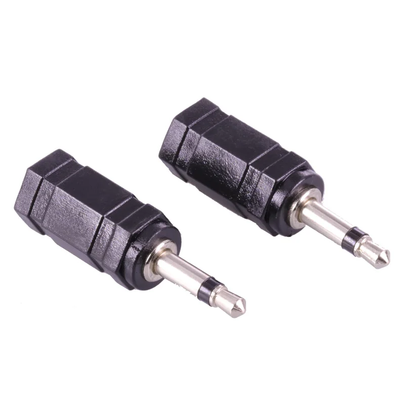 100pcs lot 3 5mm Mono Plug to 3 5mm Mono Jack Male to Female 3 5mm Audio Adapter 3 5mm Earphone Headphone Adapter